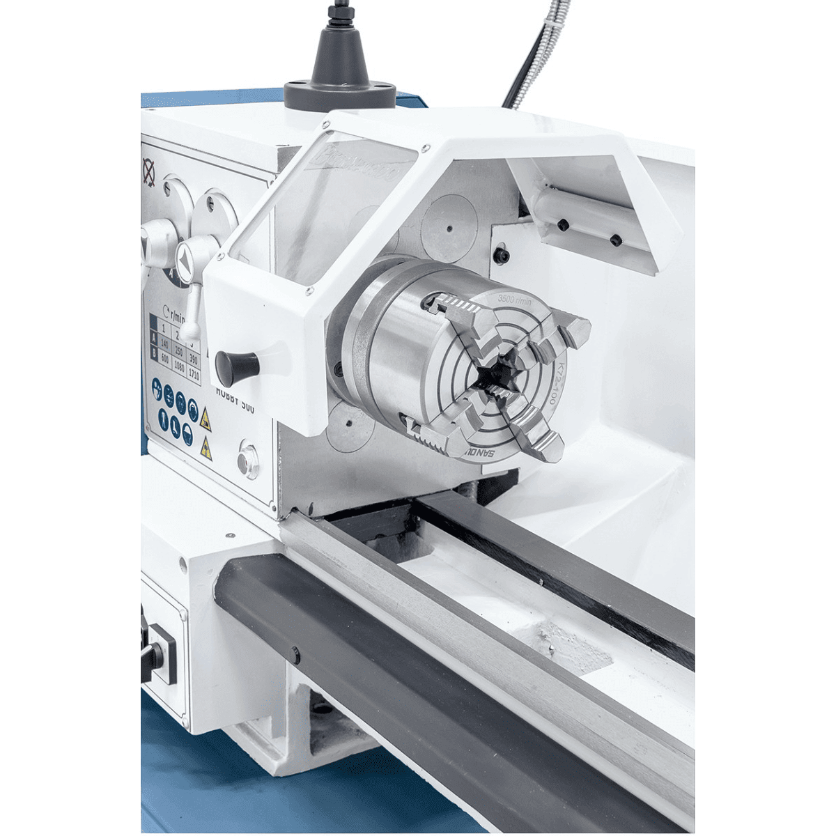 Bernardo Hobby 500 Metal Lathe - 400V with DT 40 2-axis digital readout