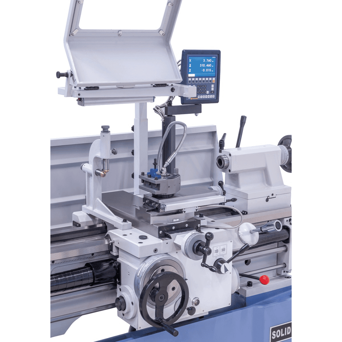 Bernardo Solid 460 x 1000 Pro Metal Lathe with 3-Axis Digital Readout