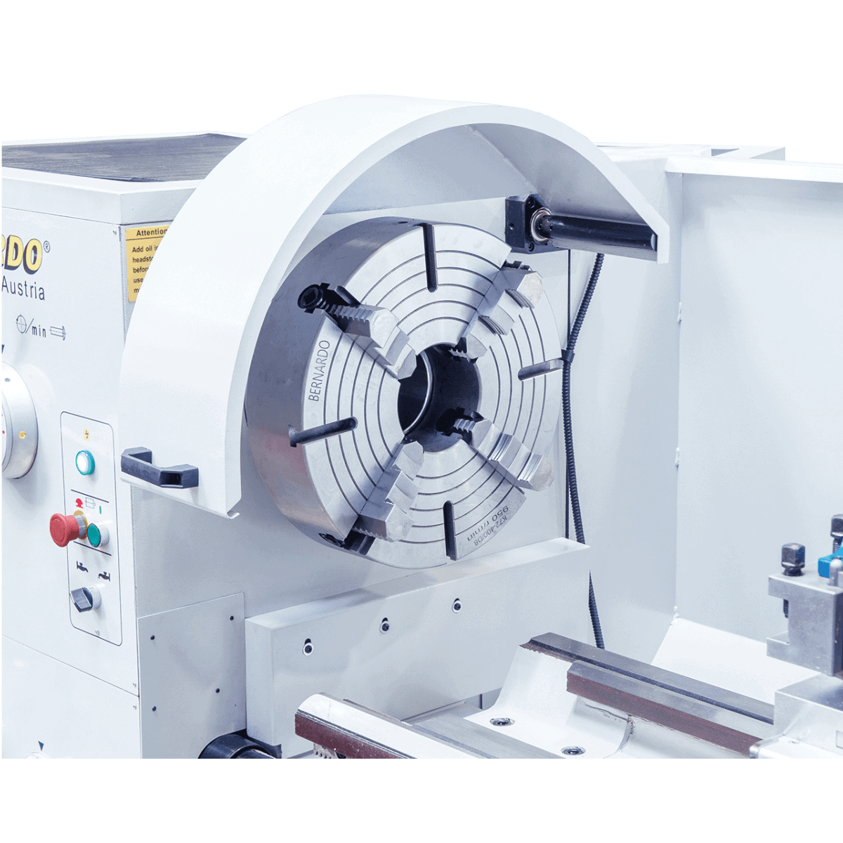 Bernardo Goliath 660 x 2000 metal lathe with 3-axis digital DRO