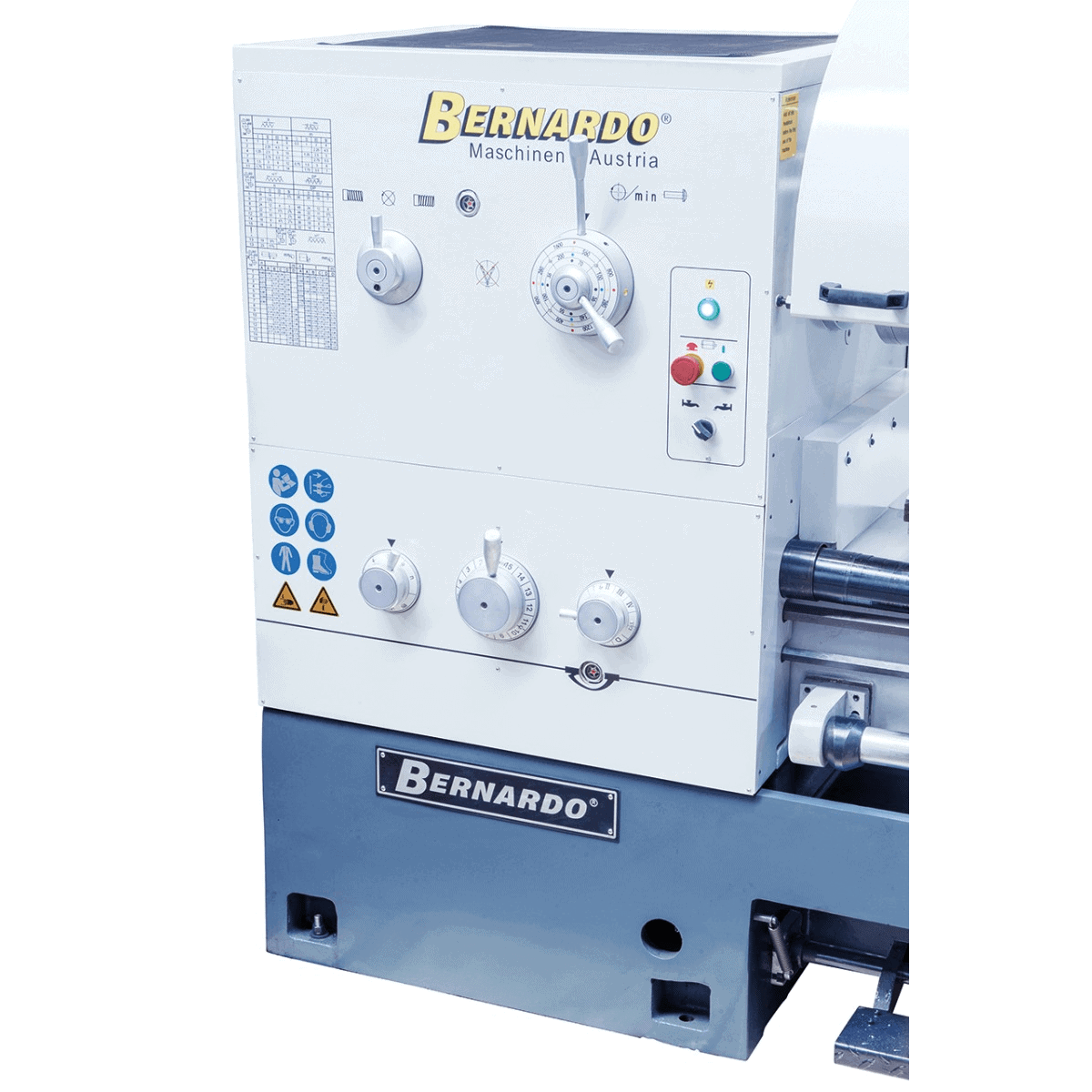Bernardo Goliath 660 x 2000 metal lathe with 3-axis digital DRO