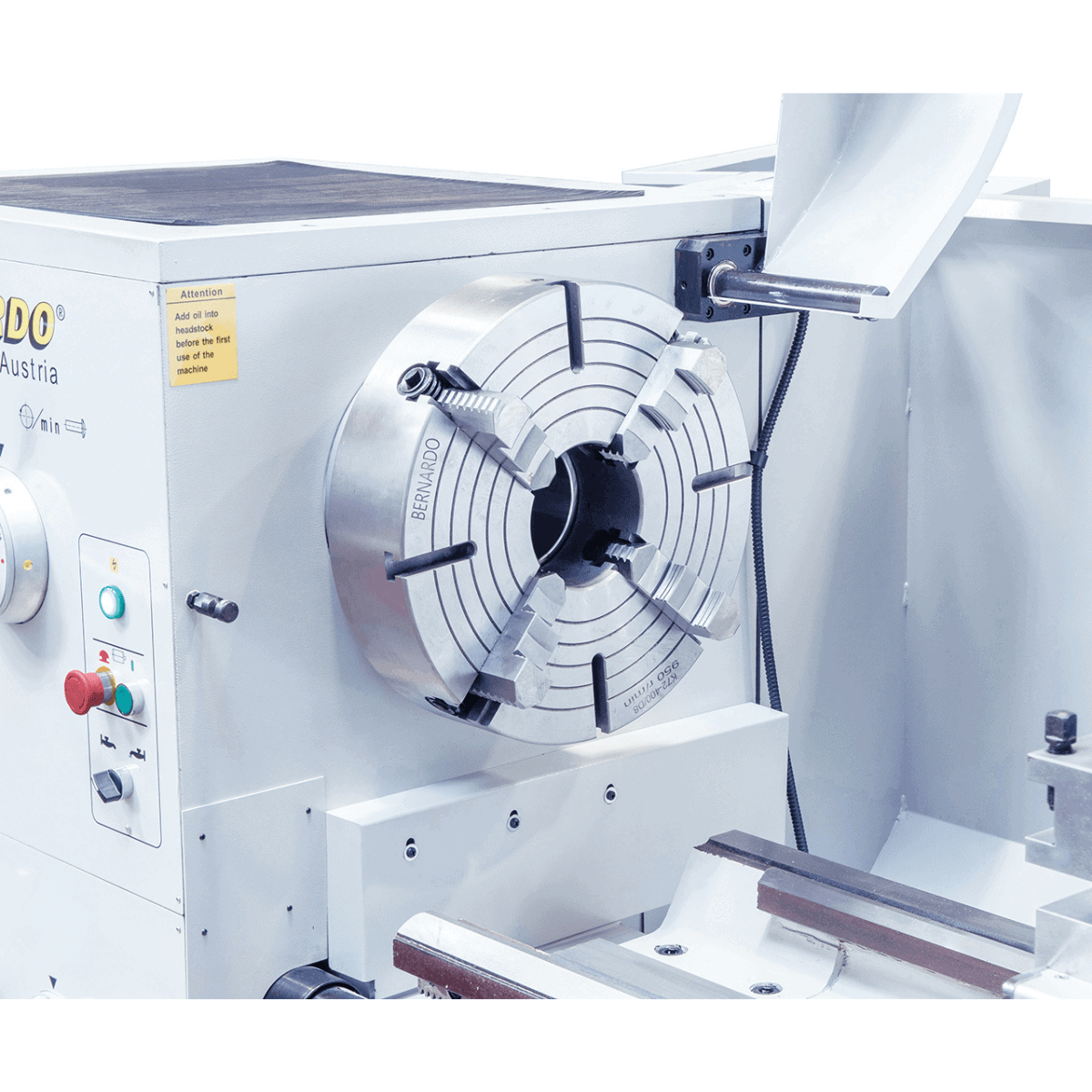 Bernardo Goliath 660 x 2000 metal lathe with 3-axis digital DRO