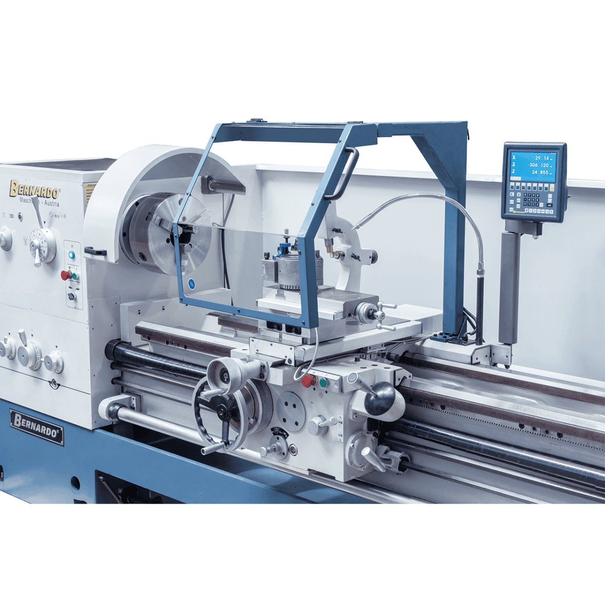 Bernardo Goliath 660 x 2000 metal lathe with 3-axis digital DRO