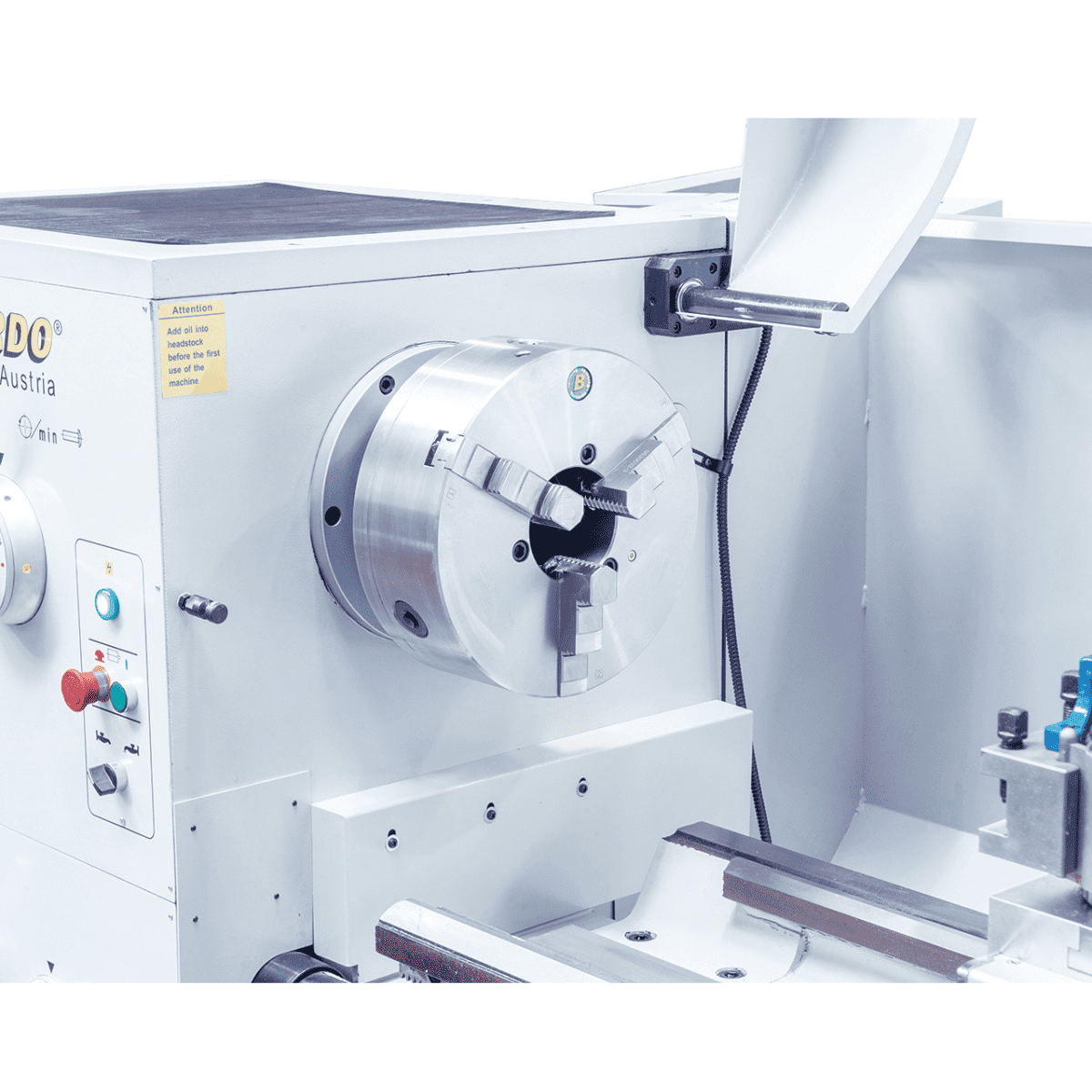Bernardo Goliath 660 x 1000 metal lathe with 3-axis digital DRO