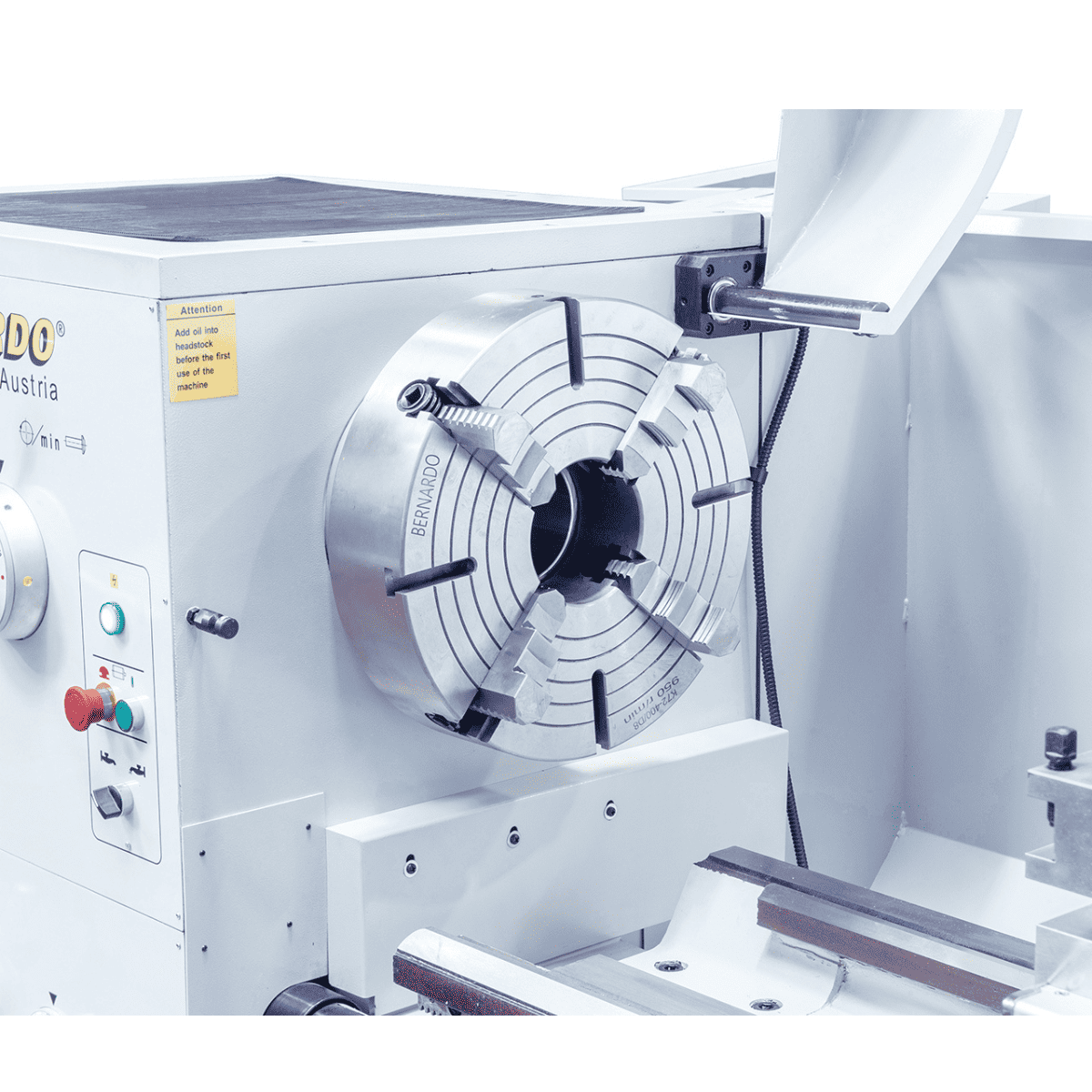 Bernardo Goliath 660 x 1000 metal lathe with 3-axis digital DRO