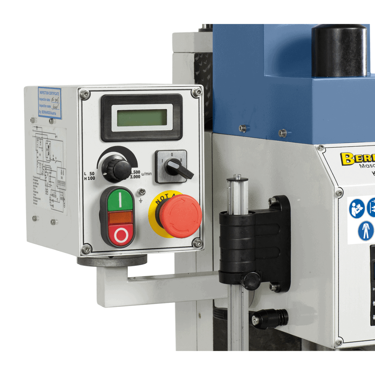 Bernardo Milling and Drilling Machine KF 25 PRO with Automatic Feed