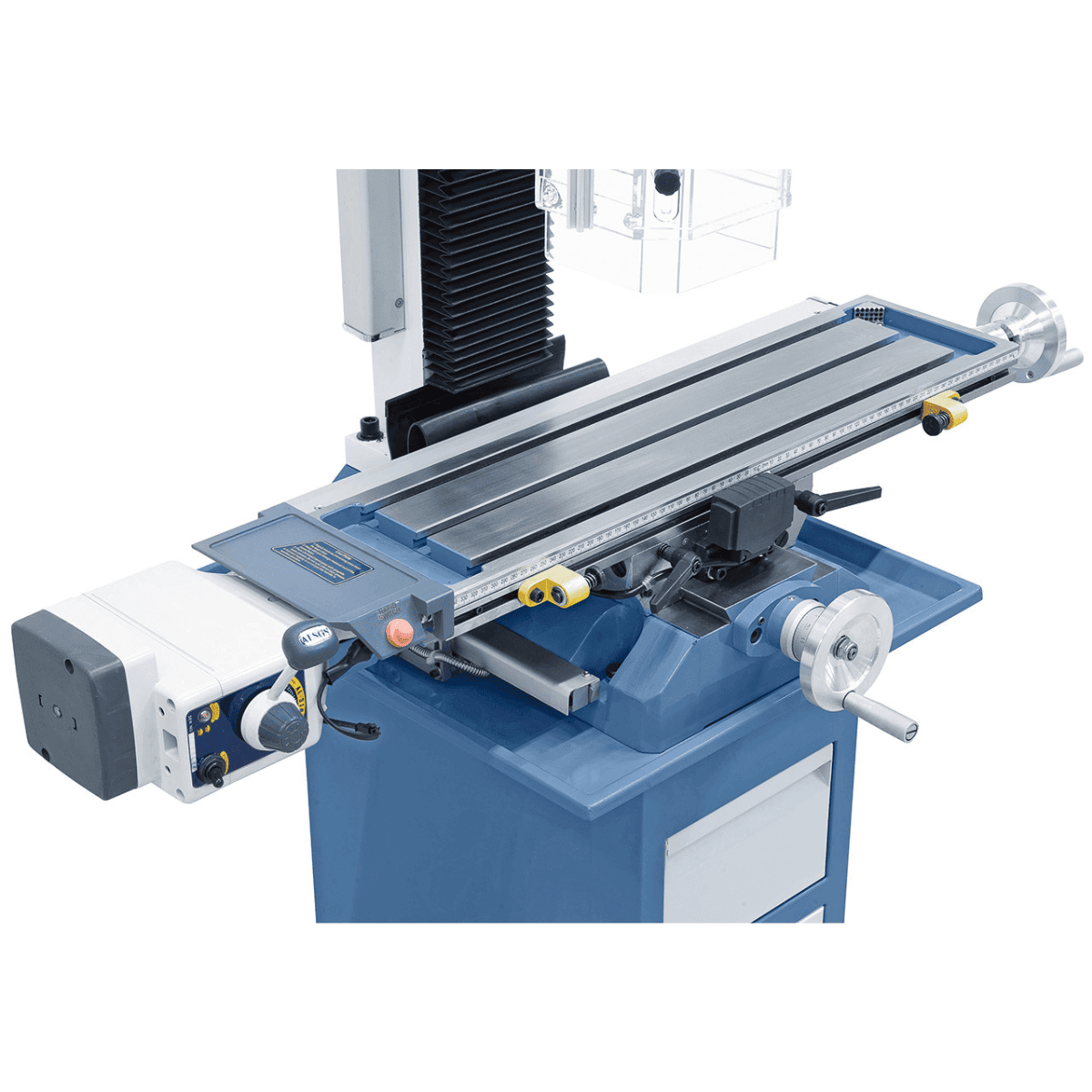 Bernardo BF 28 BDC Mill-Drill with 3-axis DRO ES-12 V and X-axis power feed AL 280 D