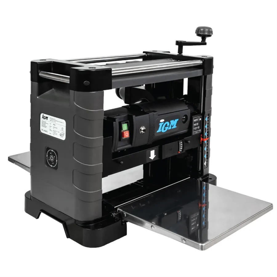 Portable Thicknesser IGM PS33 – spiral cutterhead 36 HW inserts
