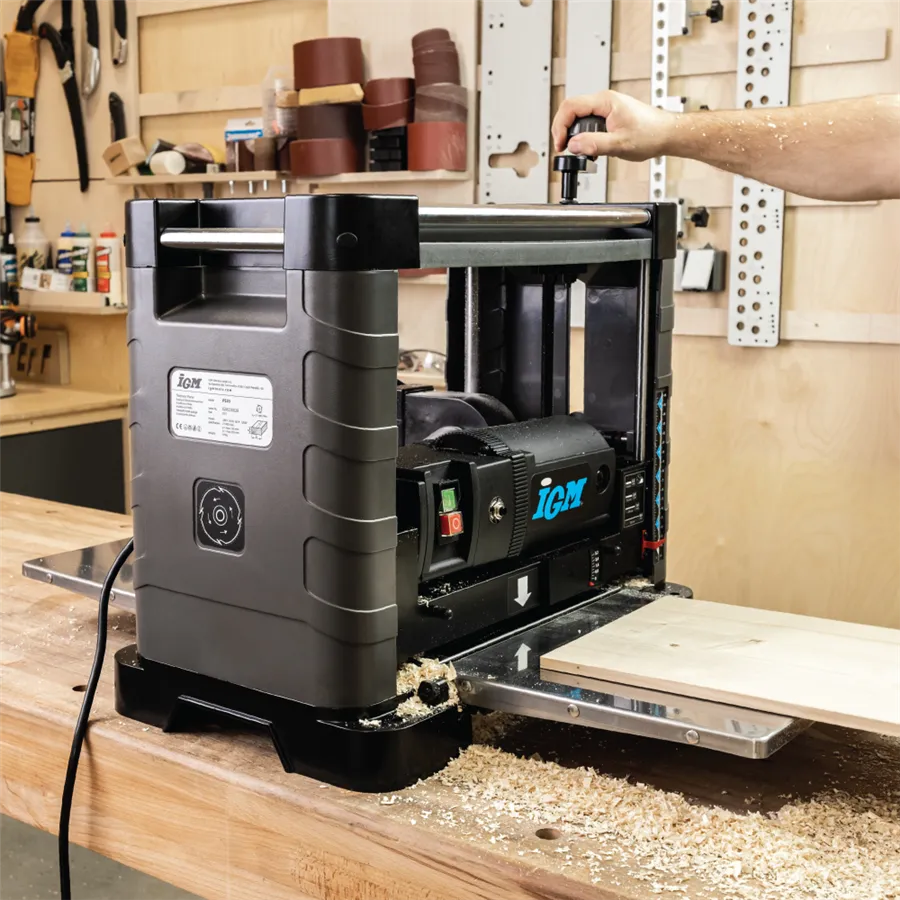 IGM PS33 330mm Planer-Thicknesser Combo with Helical Cutterhead