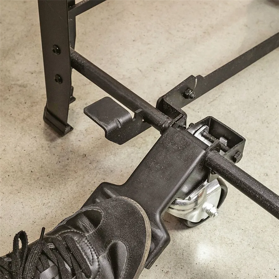 Mobile stand for bench machines IGM ST1M - load capacity 200 kg, top 570×500 mm