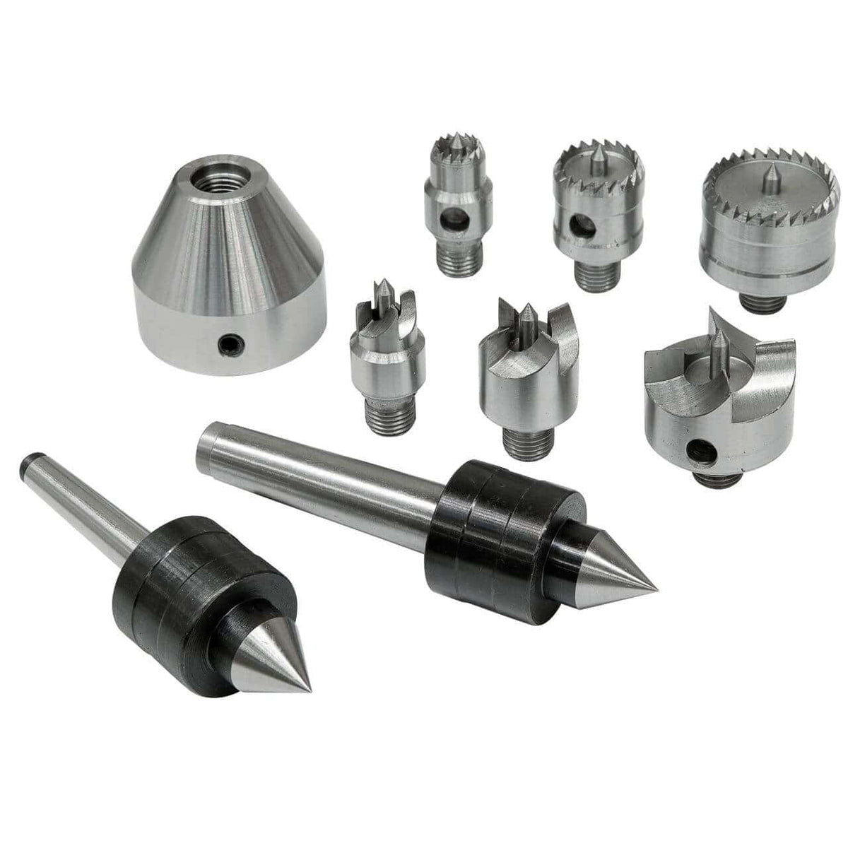 Set di trascinatori M 33 x 3,5 incl. 2 contropunte rotanti