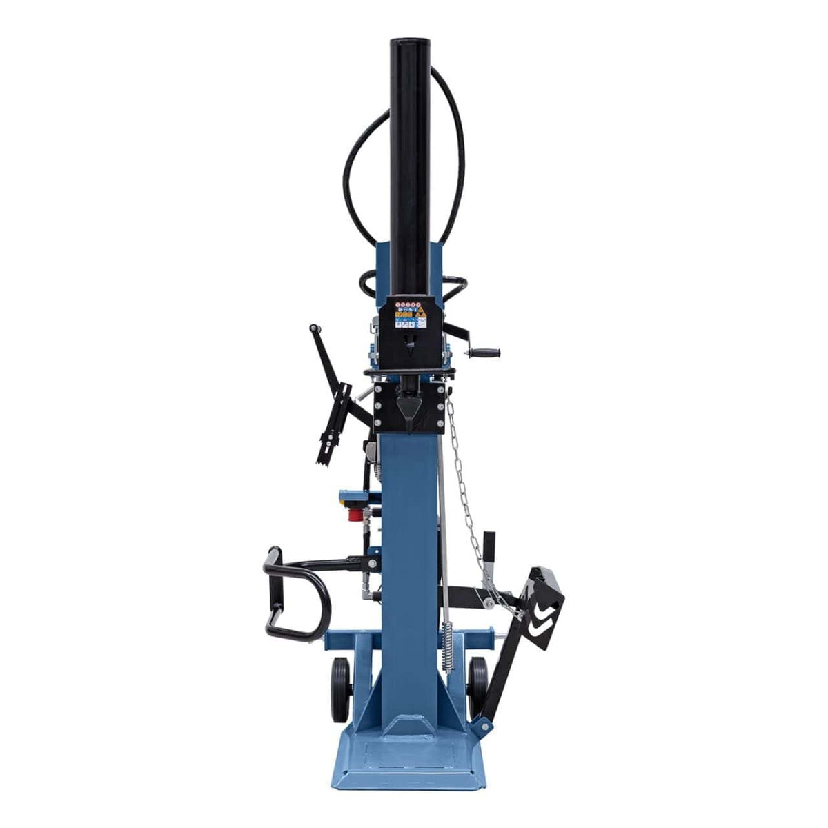Bernardo HS 30 ZE Vertical Log Splitter – 30-ton splitting force, dual power: 5.5 kW 400V three-phase electric + PTO shaft, weight 372 kg