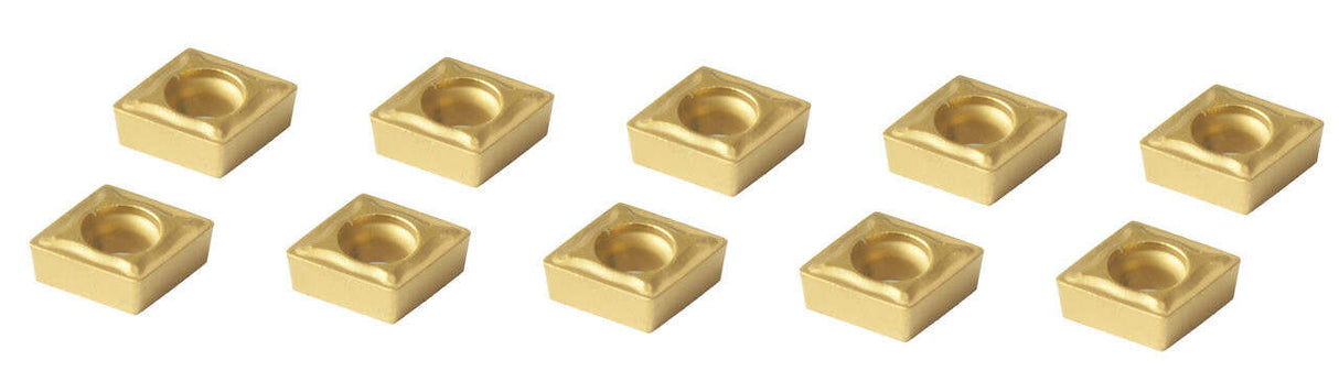 Removable HM plates kit (10 pieces) for Drehmeissel 8 / 10 / 12 mm
