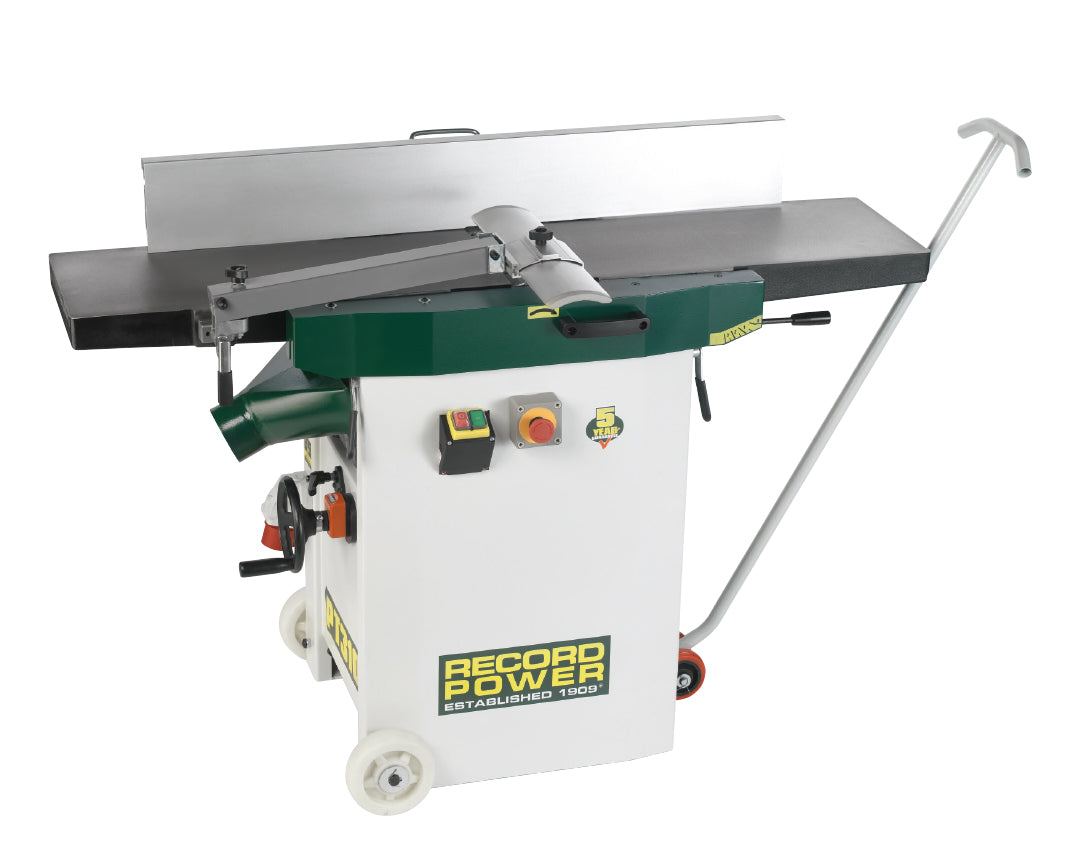 Record Power PT310-HB Planer Thicknesser Planer Thicknesser with Spiral Cutterblock