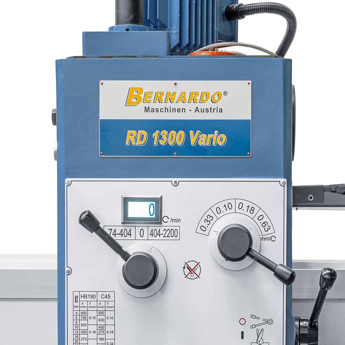 Bernardo Radial Drilling Machine RD 1300 x 40 Vario