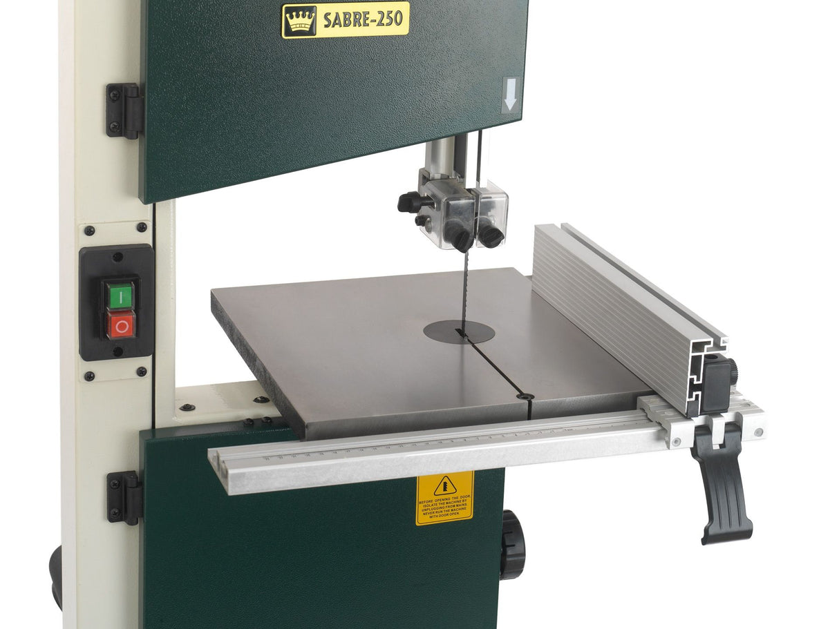 Record Power Sabre 250 Bandsaw – Combo with 3-Blade Set