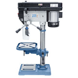 Bernardo Bench Drill TB 20 T / 230 V entry level – drilling Ø 20 mm, MT 2 taper, 16 speeds 220-2,840 rpm, 0.55 kW 230V motor, weight 54 kg