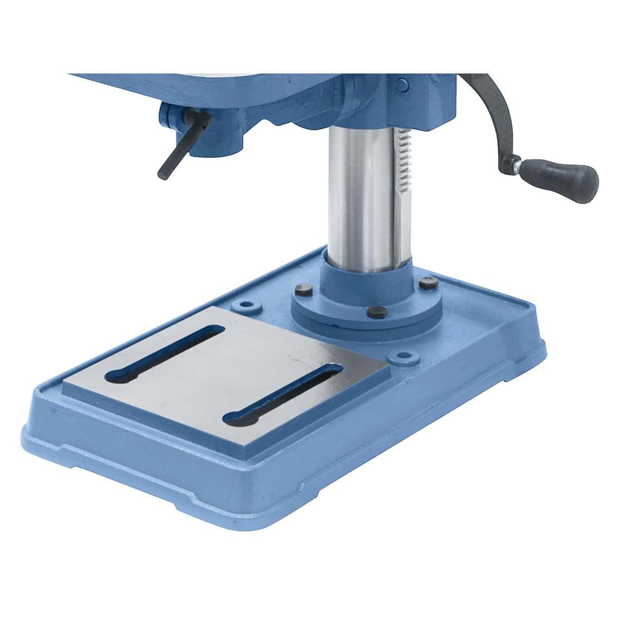 Bernardo Bench Drill TB 20 T / 230 V entry level – drilling Ø 20 mm, MT 2 taper, 16 speeds 220-2,840 rpm, 0.55 kW 230V motor, weight 54 kg
