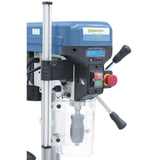 Bench Drill Bernardo BM 20 T / 230 V with digital display and LED – drilling Ø 20 mm, taper MT 2, 16 speeds 220-2,840 rpm, motor 0.55 kW 230V, weight 45 kg