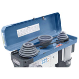 Bench drill Bernardo BM 25 T / 230 V with digital display and LED – drilling Ø 25 mm, taper MT 2, 16 speeds 220-2,840 rpm, motor 0.75 kW 230V, weight 57 kg