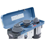 Bernardo Bench Drill BM 25 T / 400 V with digital display and LED – drilling Ø 25 mm, MT 2 taper, 16 speeds 220-2,840 rpm, 0.75 kW 400V three-phase motor, R/L rotation, weight 57 kg