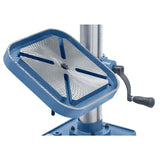Bernardo Bench Drill BM 25 T / 400 V with digital display and LED – drilling Ø 25 mm, MT 2 taper, 16 speeds 220-2,840 rpm, 0.75 kW 400V three-phase motor, R/L rotation, weight 57 kg