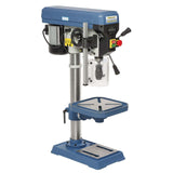 Bernardo BM 20 Vario Bench Drill / 230 V with Vario Speed and Laser – drilling Ø 20 mm, MT 2 taper, continuous speed 400-1,950 rpm, digital speed+stroke display, 0.75 kW 230V motor, weight 57 kg