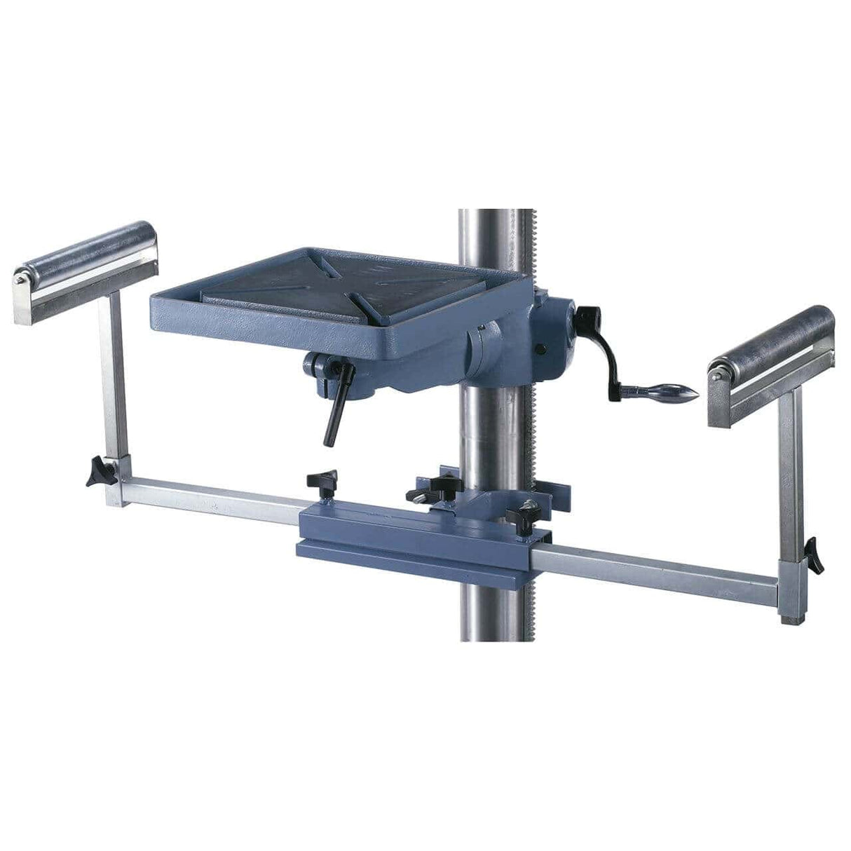 Bernardo Pillar Drill SBM 20 Vario / 400 V with Vario Speed and Laser – drilling Ø 20 mm, MT 2 taper, continuous speed 400-1,950 rpm, spindle-to-table distance 690 mm, 0.90 kW 400V three-phase motor, R/L rotation, weight 68 kg