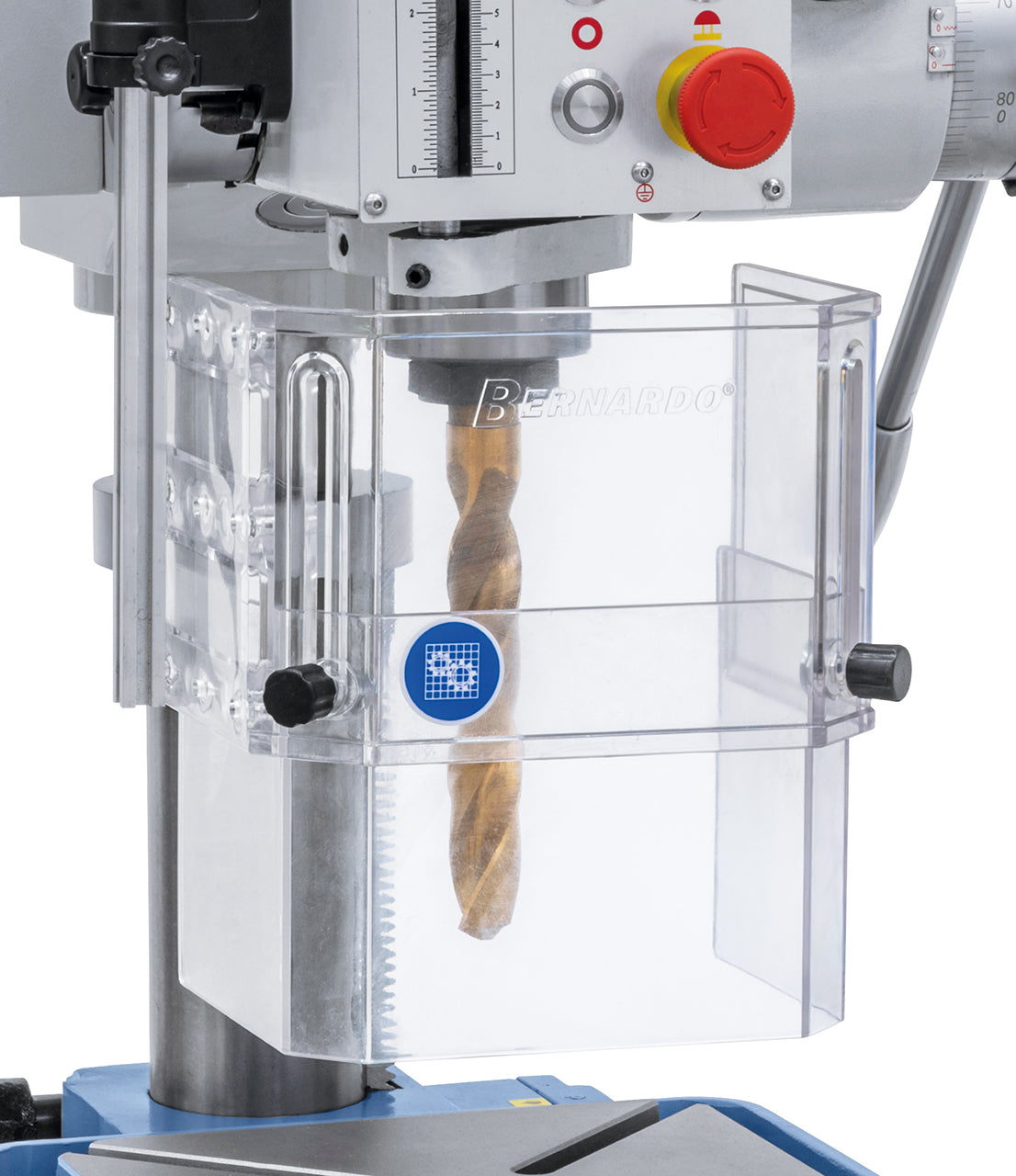 Bench drilling machine Bernardo DMT 25 PFV – M20 tapping and automatic spindle feed