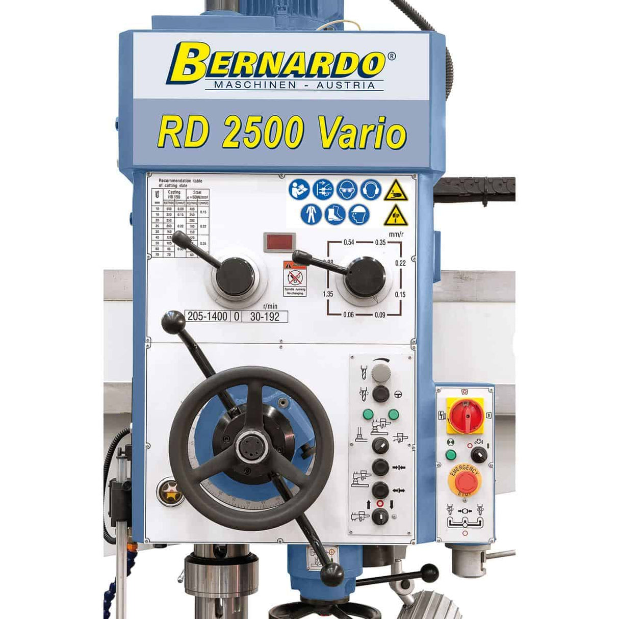 Bernardo Radial Drill RD 2500 x 80 Vario