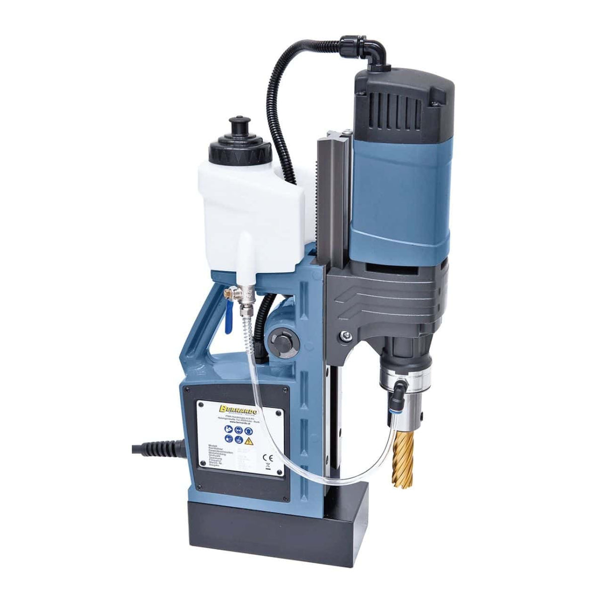Magnetic Core Drill Bernardo MD 3550 E – Ø 35 mm × 50 mm, fixed speed, 1600 W motor, 11 kg weight