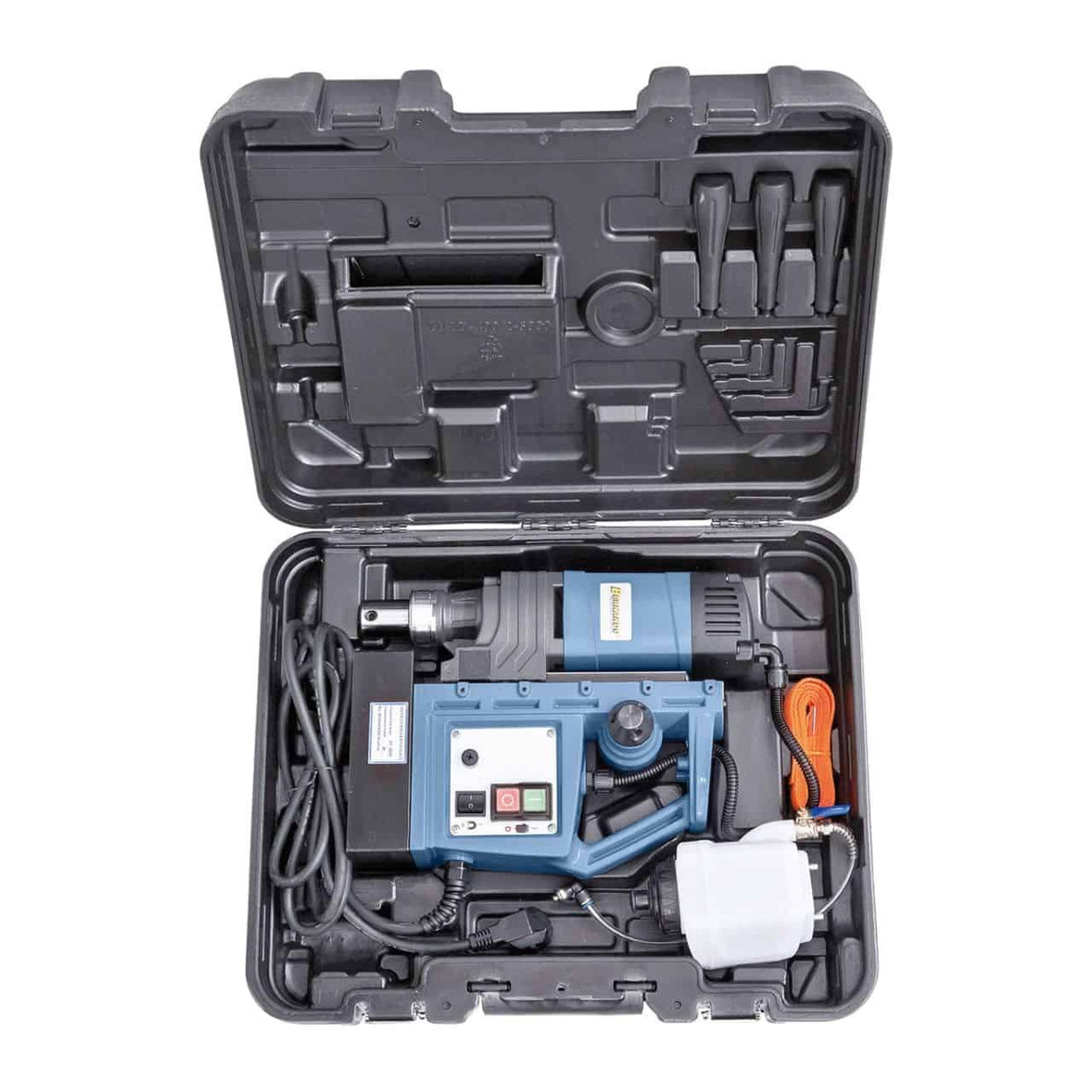 Magnetic Core Drill Bernardo MD 3550 E – Ø 35 mm × 50 mm, fixed speed, 1600 W motor, 11 kg weight