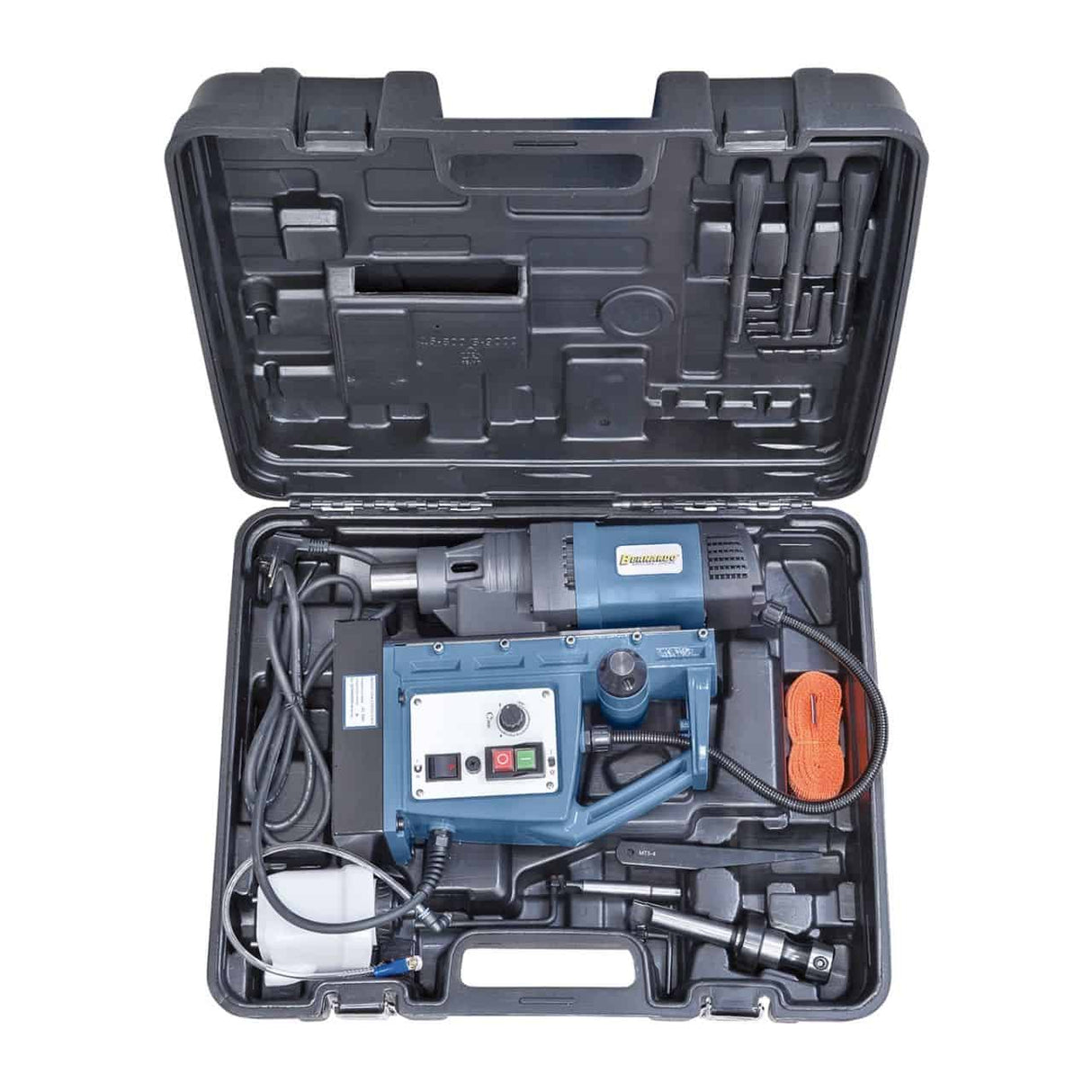 Bernardo MD 9875 VD Magnetic Core Drilling Machine – Ø 98 mm × 75 mm, variable speed (Variable Drive), 2180 W motor, weight 17.5 kg