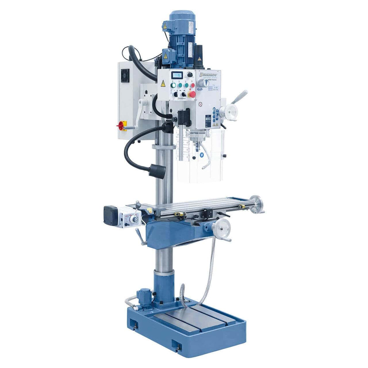 Bernardo BF 45 HSV Vario Drill-Milling Machine with Delta Inverter, AL 450 D X-axis Automatic Feed