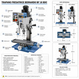 Bernardo BF 18 BDC Drill-Milling Machine