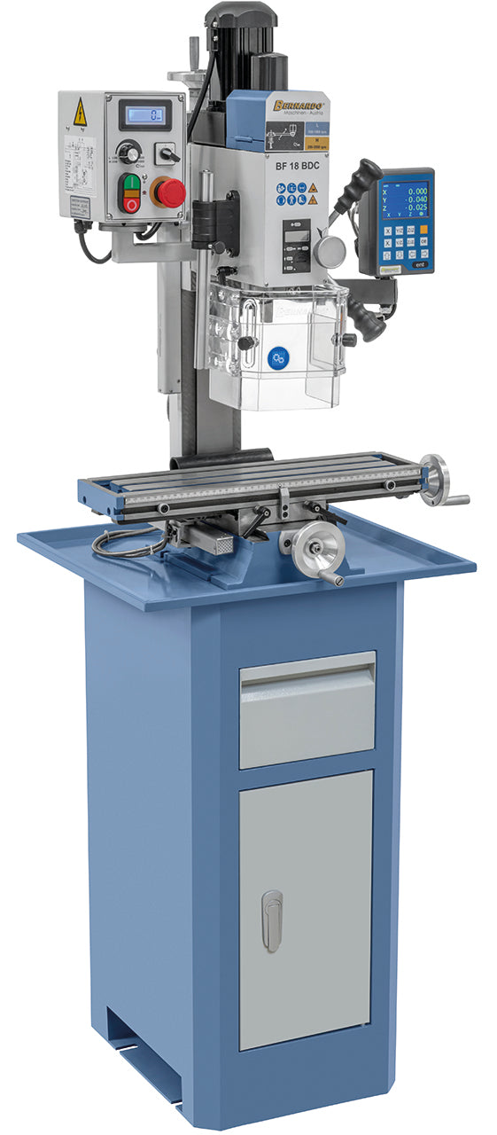Bernardo BF 18 BDC Mill/Drill with 3-axis DRO DT 40