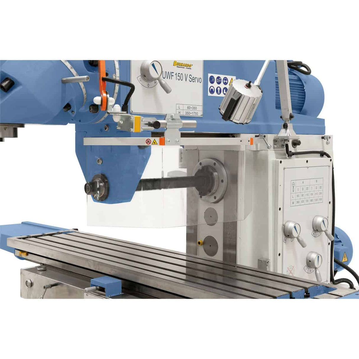 Bernardo Universal Milling Machine UWF 150 V Servo with 3-axis DRO