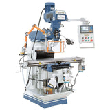 Bernardo MFM 250 Super Multifunctional Milling Machine – ISO 40, spindle 60-4,200 rpm variable, travels 800/410/330 mm, 3-axis DRO included