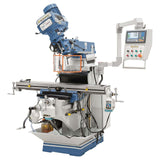 Bernardo MFM 250 Super Multifunctional Milling Machine – ISO 40, spindle 60-4,200 rpm variable, travels 800/410/330 mm, 3-axis DRO included