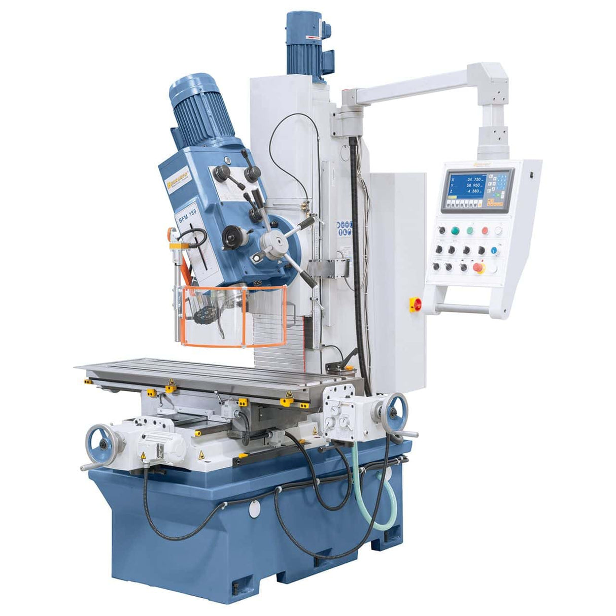 Bernardo BFM 180 Milling/Planing Machine – 1220 mm table, ISO 40