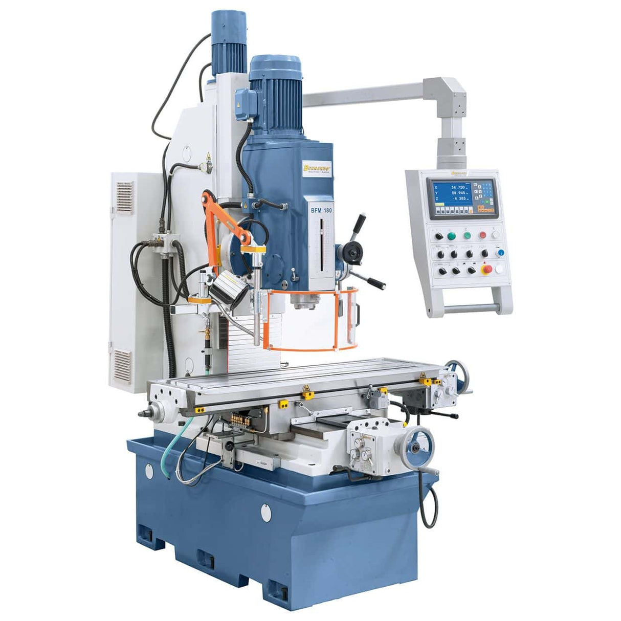 Bernardo BFM 180 Milling/Planing Machine – 1220 mm table, ISO 40