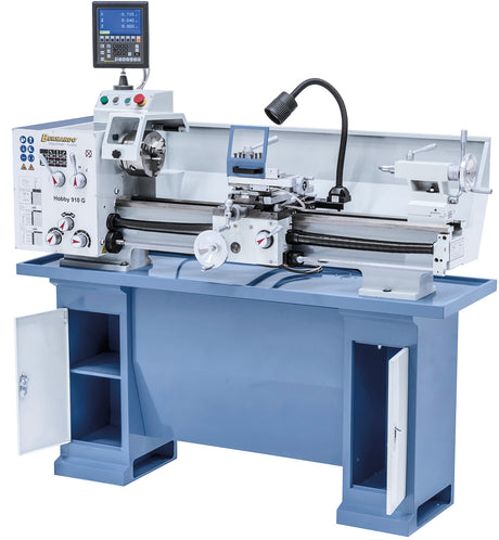 Metal Lathe Bernardo Hobby 910 G 230V / 400V with 3-Axis DRO ES-12 V