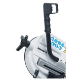 Bernardo Vario 150 T portable bandsaw – 230V, die-cast aluminum frame, cutting Ø 150 mm at 90°, speed 66-85 m/min