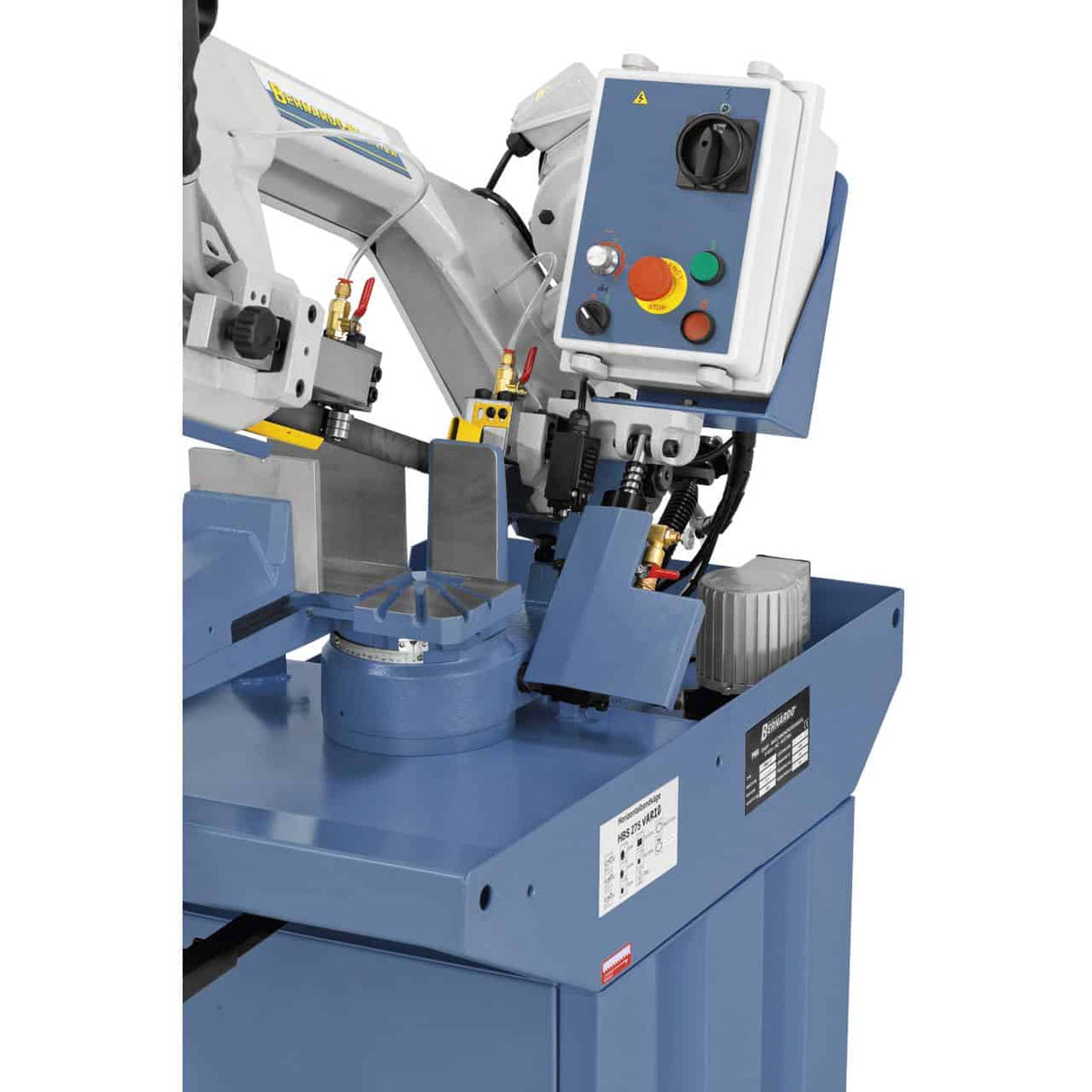 Bernardo HBS 275 Vario Horizontal Bandsaw – 400V, cast iron frame, 90° cutting capacity Ø 225 mm, variable speed 20-90 m/min