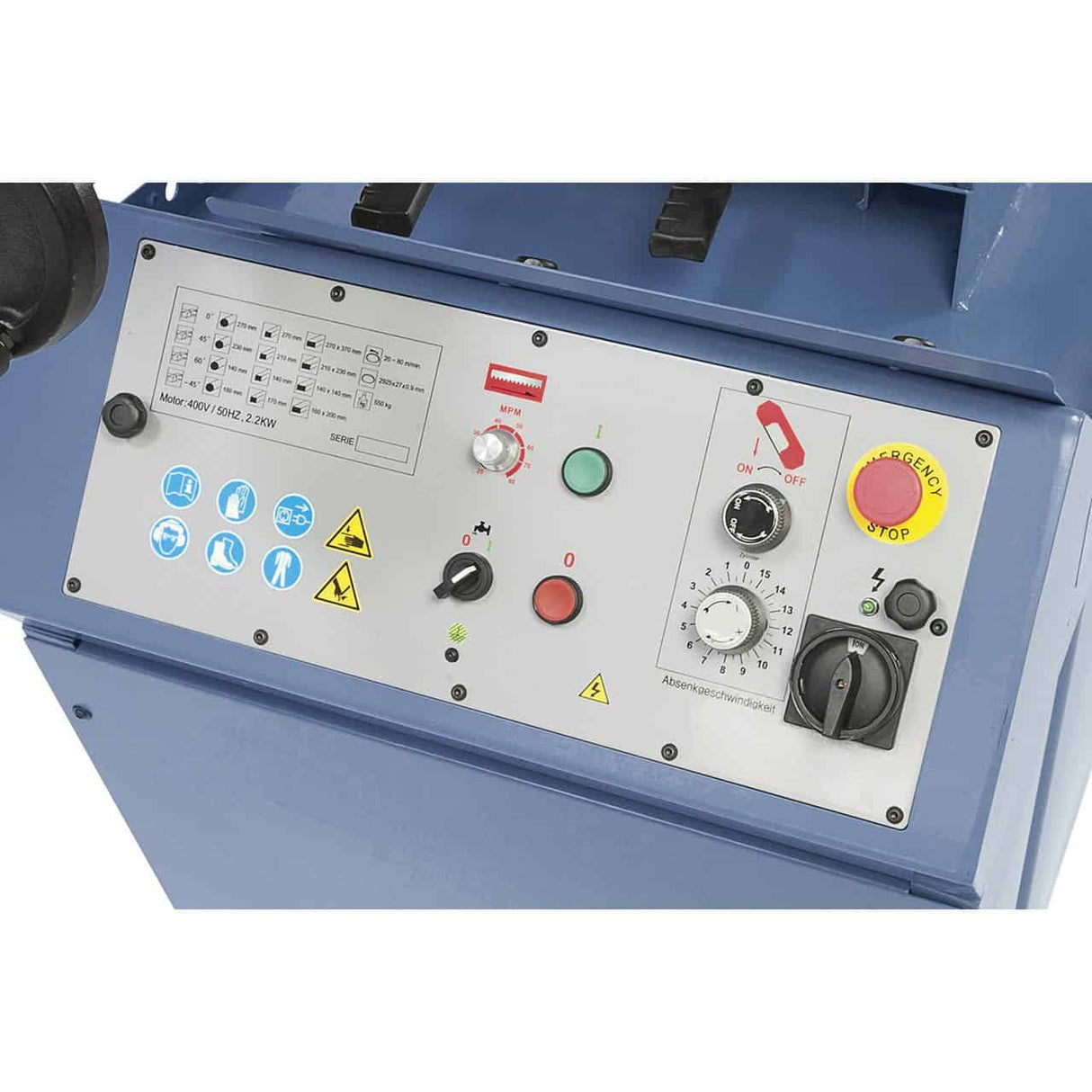 Bernardo Bandsaw with Double Mitre Cut MBS 350 DG-VR PRO