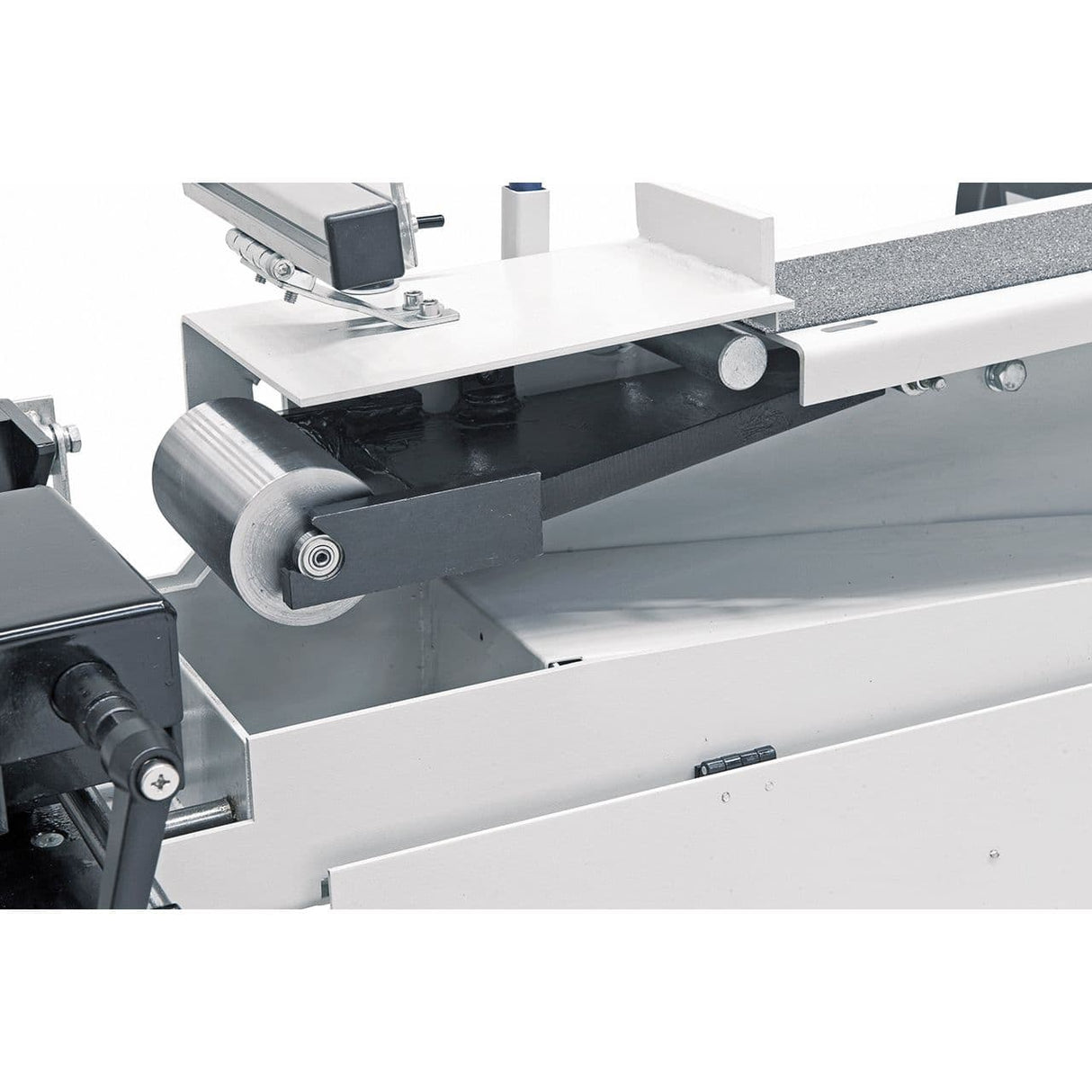 Bernardo KBR 100 x 2000 Duo Belt Grinder – belt 100 × 2,000 mm, tube grinding attachment Ø 20-76 mm, motor 2.5 kW (S1), 400V three-phase, weight 148 kg