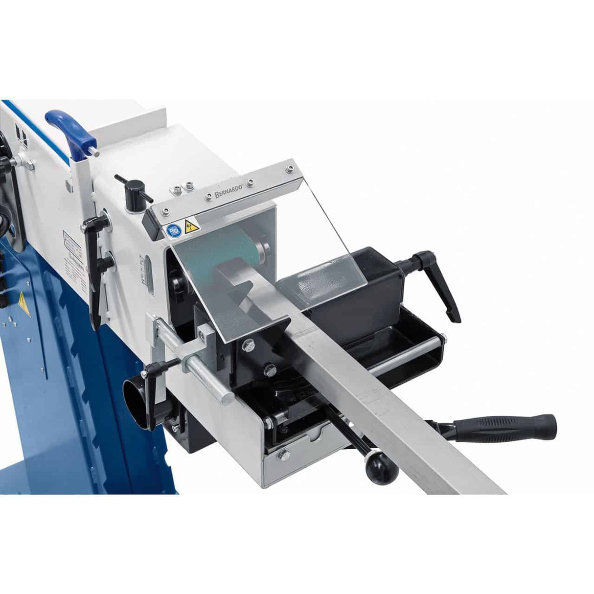 Bernardo KBR 100 x 2000 Duo Belt Grinder – belt 100 × 2,000 mm, tube grinding attachment Ø 20-76 mm, motor 2.5 kW (S1), 400V three-phase, weight 148 kg