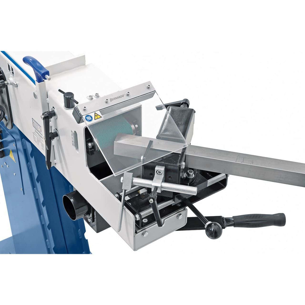 Bernardo KBR 100 x 2000 Duo Belt Grinder – belt 100 × 2,000 mm, tube grinding attachment Ø 20-76 mm, motor 2.5 kW (S1), 400V three-phase, weight 148 kg