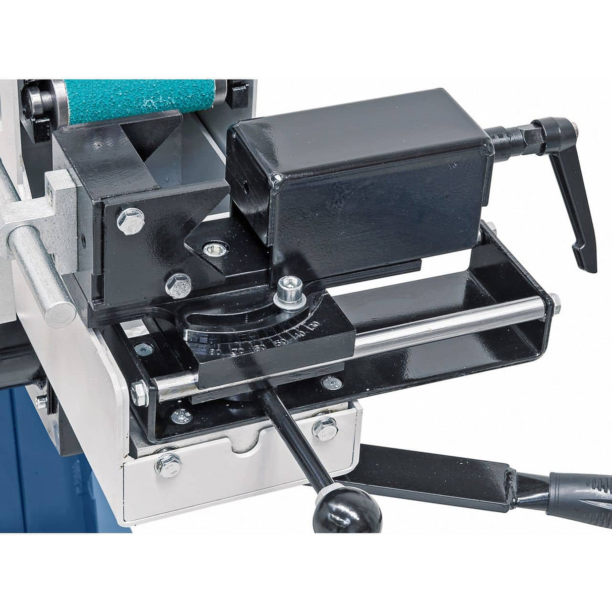Bernardo KBR 100 x 2000 Duo Belt Grinder – belt 100 × 2,000 mm, tube grinding attachment Ø 20-76 mm, motor 2.5 kW (S1), 400V three-phase, weight 148 kg