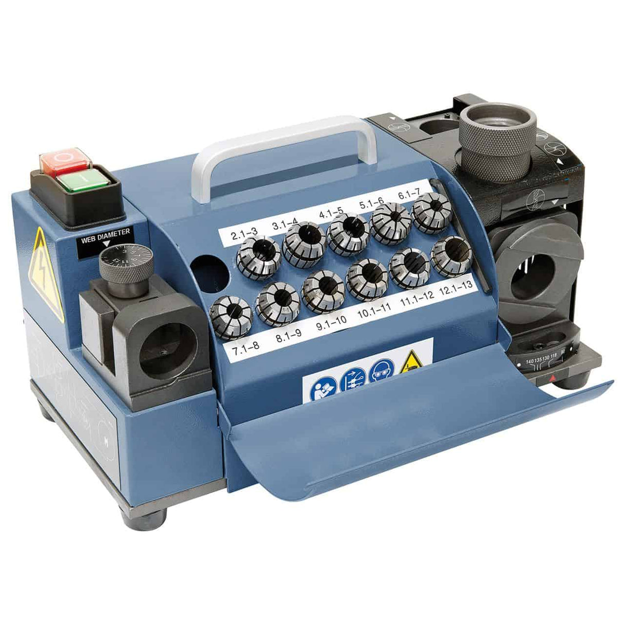 Bernardo DG 13 MD Drill Bit Sharpener – 230V with thinning device