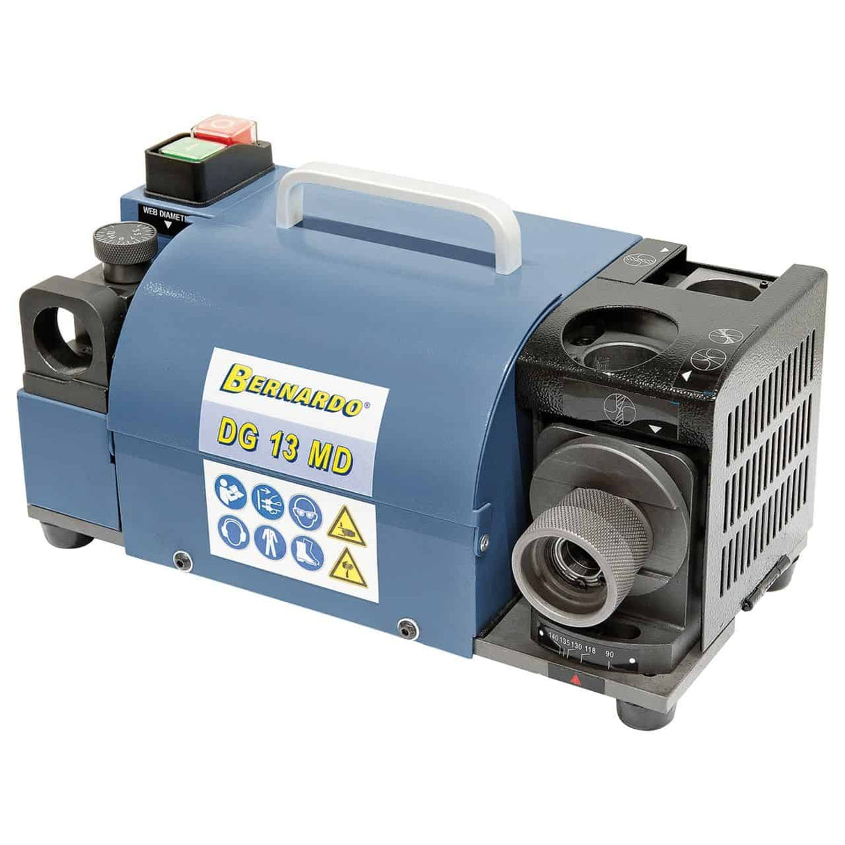 Bernardo DG 13 MD Drill Bit Sharpener – 230V with thinning device